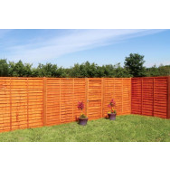Waney Lap Fence Panels