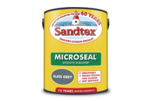 Sandtex Microseal Smooth Masonry Paint Slate Grey 5L