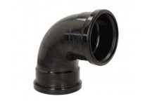 92Â° Bend DS 110mm BLK SPB0003
