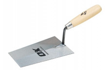 OX Trade Bucket Trowel - Wooden Handle - 180mm / 7\"