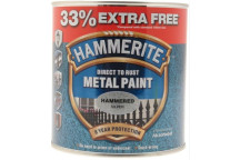 Hammerite Hammered Silver 1L