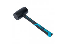 OX Trade Black Rubber Mallet - 24oz / 680g