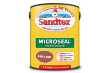 Sandtex Microseal Smooth Masonry Paint Brick Red 5L