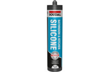 300ml Bath & Kitchen Silicone White