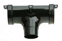 Half Round Running Outlet Black-RWHRROB