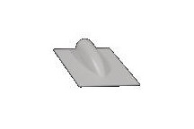 Cromar GRP C6 Small Roof Ridge Closure