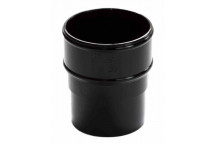 Round Pipe Socket Black- RWRPSB