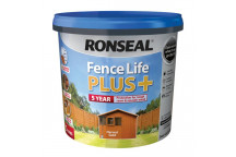 Ronseal Fence Life Plus Paint 5L - Harvest Gold