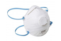 OX S212 FFP2V NR Moulded Valved Cup Respirator