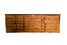 Waney Lap Fence Panel 0.6m