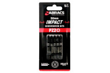 Abracs 50mm PZ2 Impact Drill Bits Pack of 5