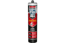 290ml Fix All High Tack Super Strong SMX Sealant/Adhesive Black