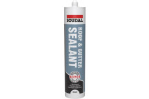 Soudal Roof and GutterÂ Sealant Black 290ml
