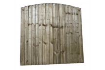 Bowtop Closeboard Fence Panel 1.8m
