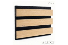 Single Faced Acoustic Wall Panels Oak