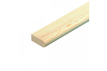 Pine Glass Parting Bead 21mm x 8mm x 2.4m TM651