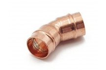 22mm Solder Ring 45Â° Elbow