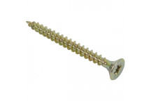 Chipboard Screws 4.0x70mm Yellow Zinc (Qty 100)