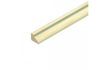 Pine Glass Bead 12mm x 9mm x 2.4m TM571