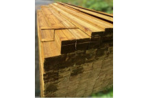 Feather Edge Boards 1.8m Green