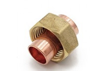 Endfeed straight tap connector 15mm x 3/4\"