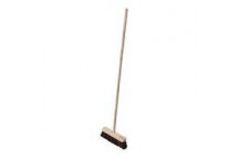 Prosolve 12\" Stiff Bassine Broom & Handle