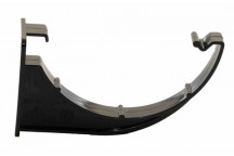 Half Round Fascia Bracket Black- RWHRFBB