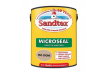 Sandtex Microseal Smooth Masonry Paint Mid Stone 5L