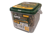 Super Drive Passivated Pozi 4.0x30mm TRADE TUB (1500)