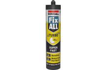 290ml Fix All Turbo Super Fast SMX Sealant/Adhesive White