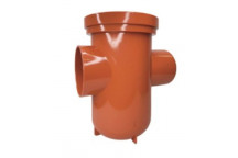 Bottle Gully/Rear Inlet Uncapped UG110mm Terracotta- SPUT0042