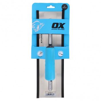 OX Pro UltraFlex Finishing Trowel - 355 x 110mm / 14\"