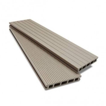 Ecoscape Ash Clarity 3.0m 150x25mm Composite Decking Board