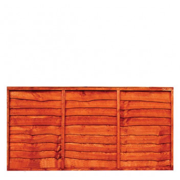 Waney Lap Fence Panel 0.9m