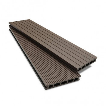 Walnut Clarity 3.0m 150x25mm Composite Decking Board