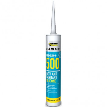 500 Bath & Sanitary Silicone White 295ml