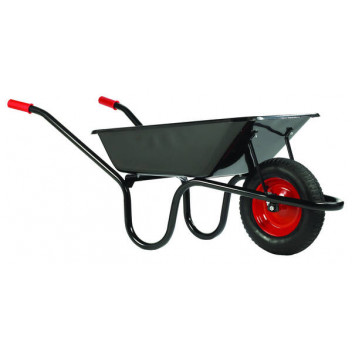 Haemmerlin 85L Classic Black Pneumatic Wheelbarrow