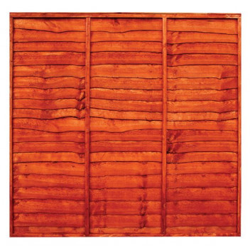 Waney Lap Fence Panel 1.8m