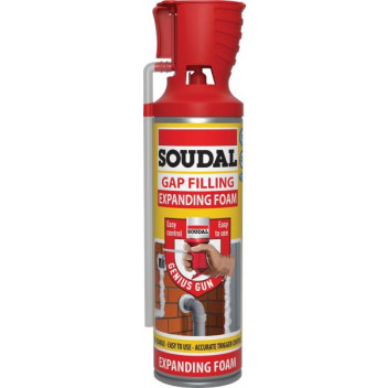 Soudal Genius Gun Gap Filling Expanding Foam 500mlÂ 