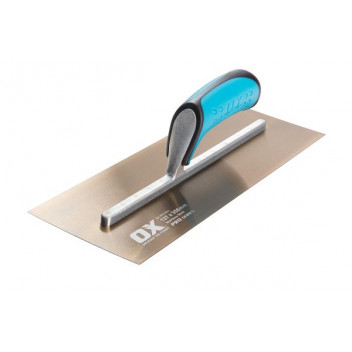 OX Pro Stainless Steel Plasterers Trowel - 127 X 356mm / 14\"