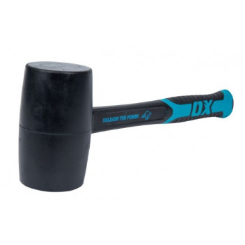 OX Trade Black Rubber Mallet - 24oz / 680g