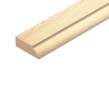 Pine Door Stop 34mm x12mm 2.4m TM55124