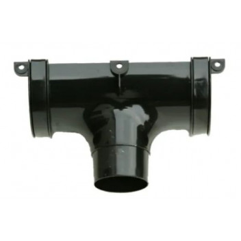 Half Round Running Outlet Black-RWHRROB