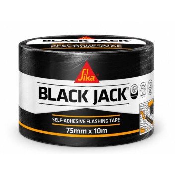 75mm Black Jack Flashing Tape 10m