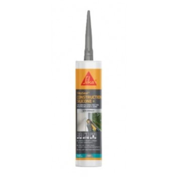 Sika Seal Construction Silicone 295ml Grey
