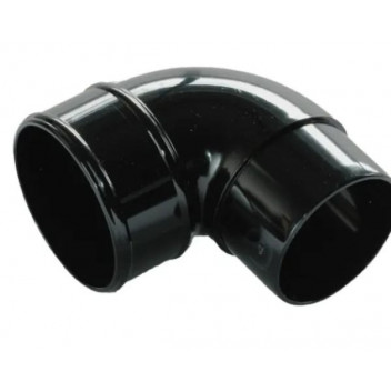 Round 90Â° Bend Black- RWRBB