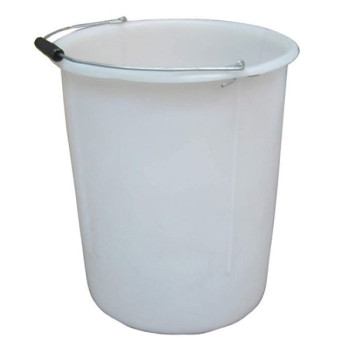 Plasterers Mixing Bucket White 30L