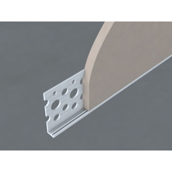 Plastic 10mm Plaster Stop Bead 2.5m