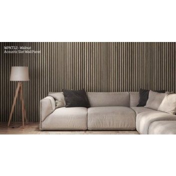 Acoustic Wall Panel Walnut