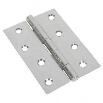 GatePro 1838 Light Butt Hinges BZP 3\"